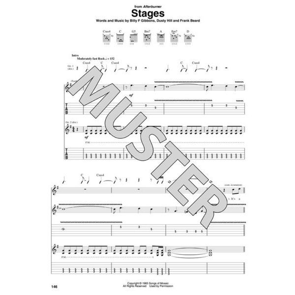 Hal Leonard ZZ Top Guitar Anthology