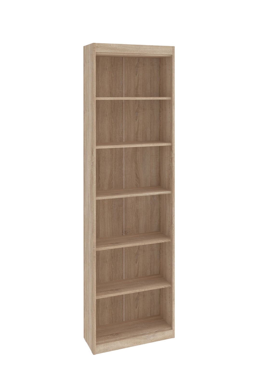 Regal Mega Typ 68 Eiche Sägerau-Dekor 55x194,4x26,4 cm