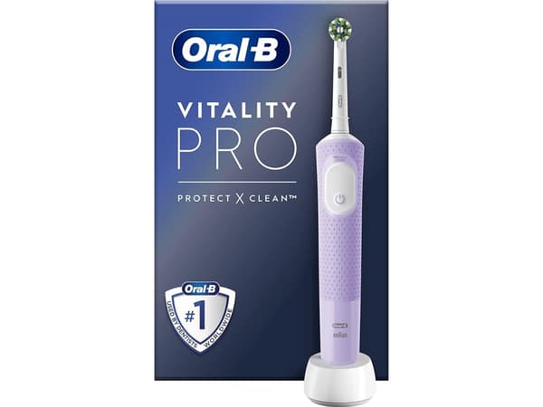 Braun Oral-B Vitality Pro D103 hengbar boks lilla fiolett tannbørste 426967 (426967)