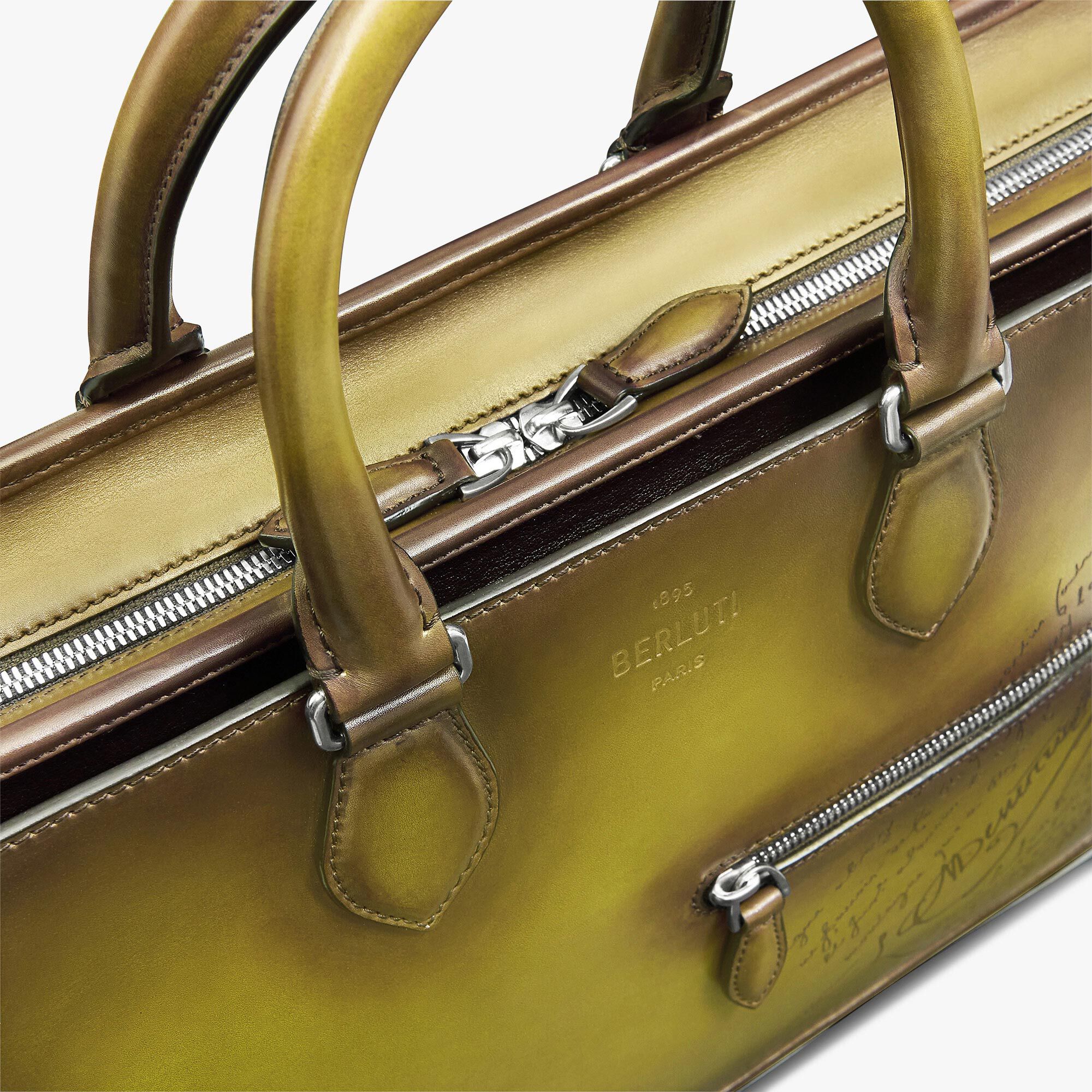 Cartable Un Jour En Cuir Scritto