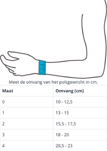 Thuasne Ligaflex Manu Duim/Polsbrace 2 Links Zwart 1ST