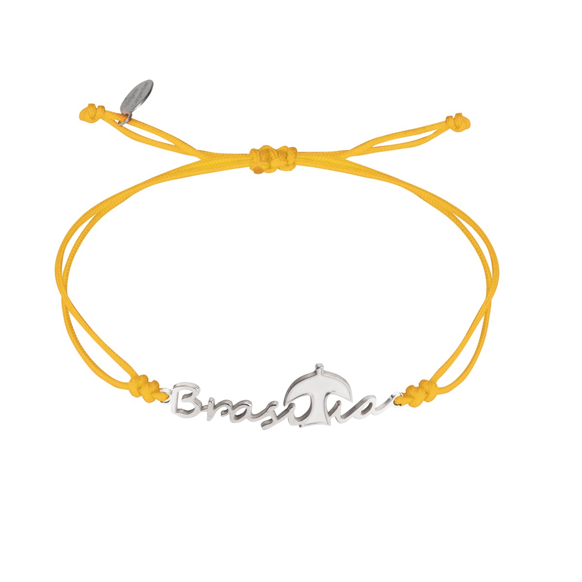 Bracelet cordon en argent 'Brasilia' - Virginie Carpentier