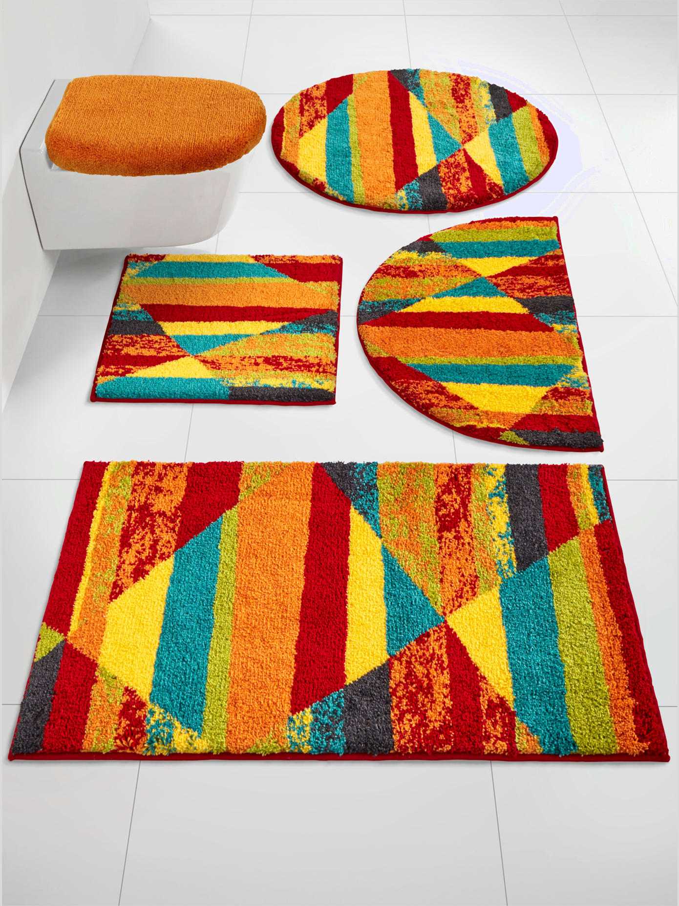 Tapis de bain acrylique facile d'entretien