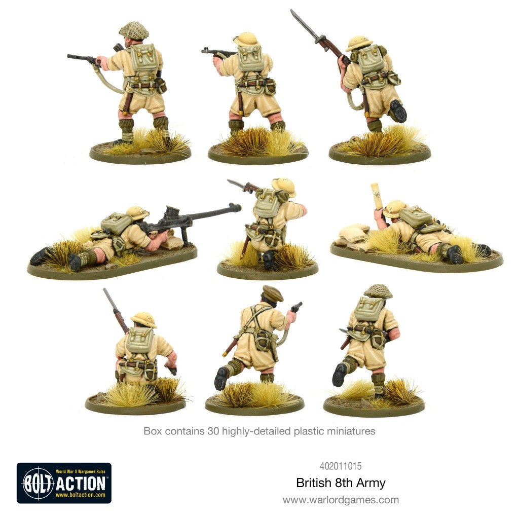 Bolt Action - British 8th Army