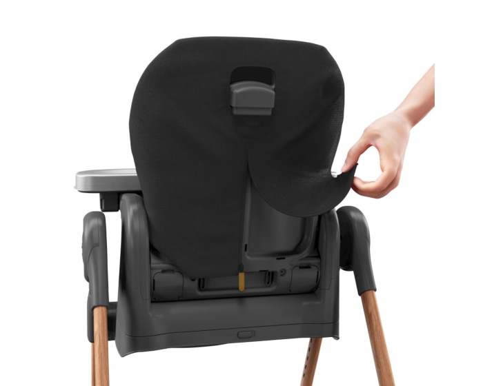 Minla Hochstuhl 0 - 14 Y   0 - 60 kg    Sechs unterschiedliche Sitzmöglichkeiten |    Wasserabweisendes Material |    Lösung ab der Geburt |    Compact folding design |