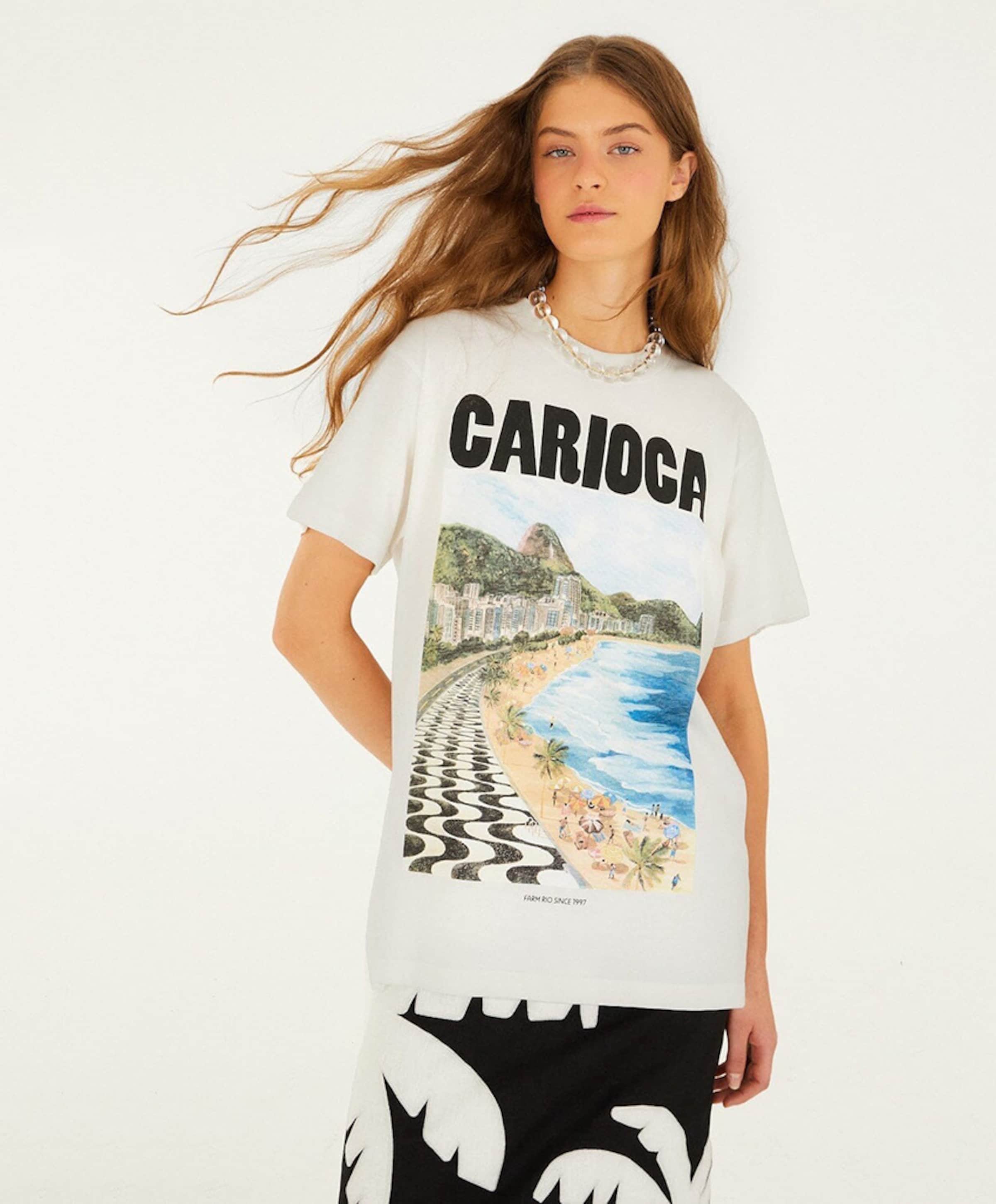 FARM Rio Dames T-shirt ecru