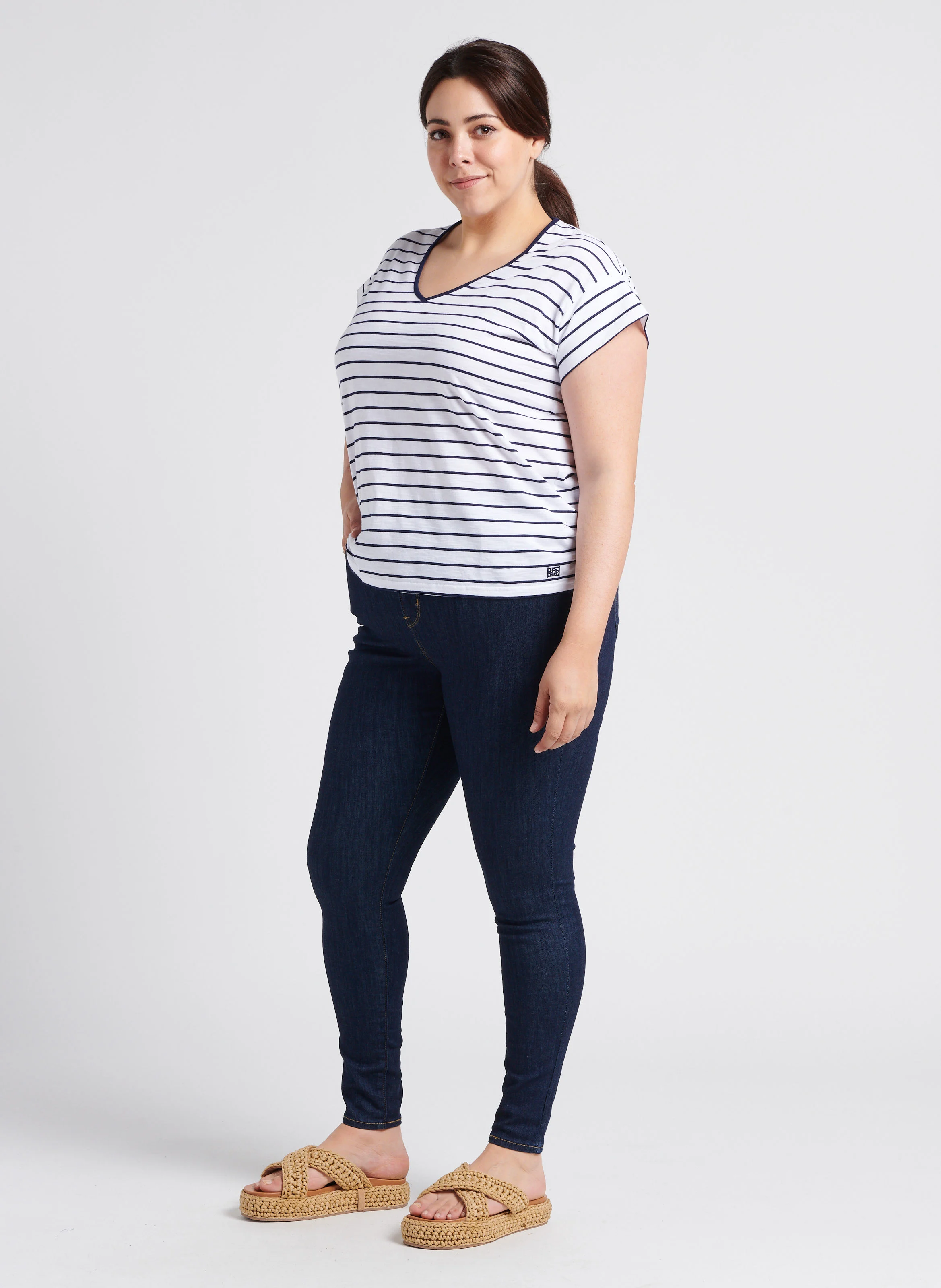 720 PL HIRISE SUPER SKNY - Skinny jean en coton mélangé| Jean brut