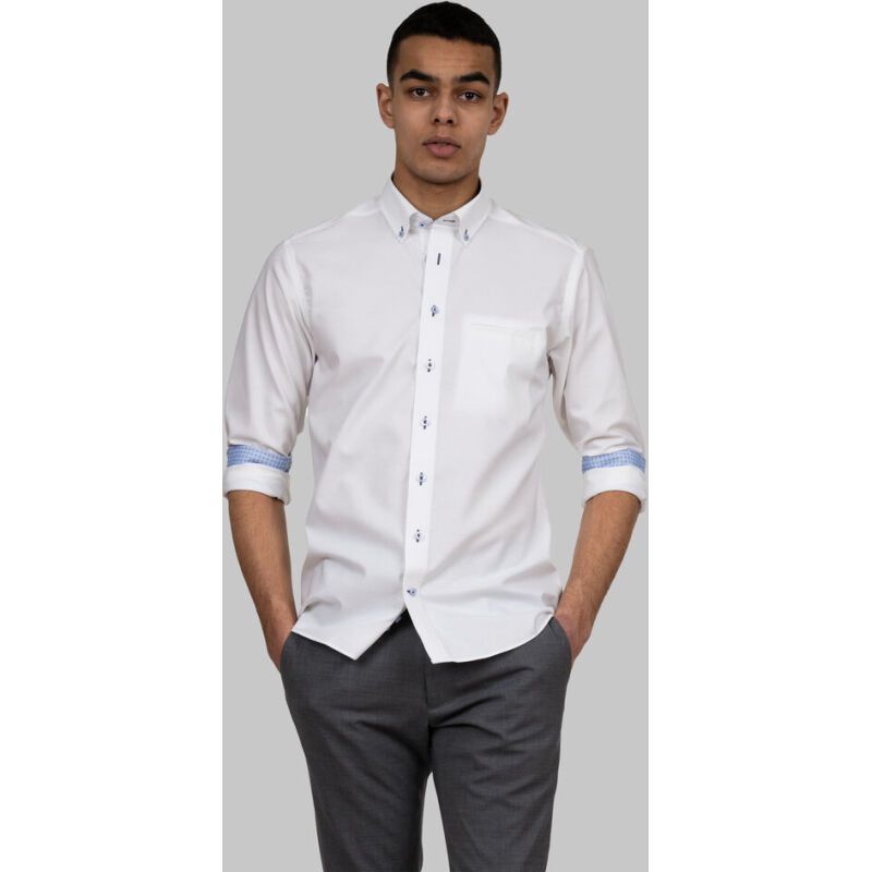 J.Harvest & Frost RB121 OxfordChemise Slim Fit Hommes