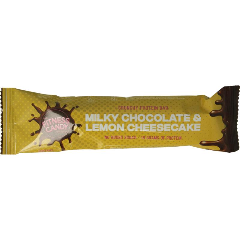 Fitness Candy Milky Chocolate & Lemon Cheesecake (55 gr)
