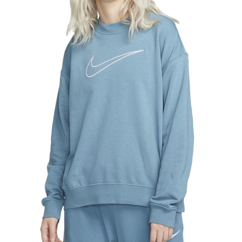 Nike Sweat Bleu Femme Nike Gx Crew