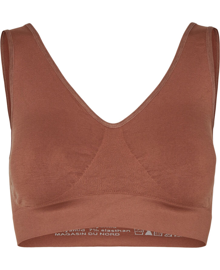 Magasin du Nord Collection Mellanie 2 S Seamless Bra Top Clove