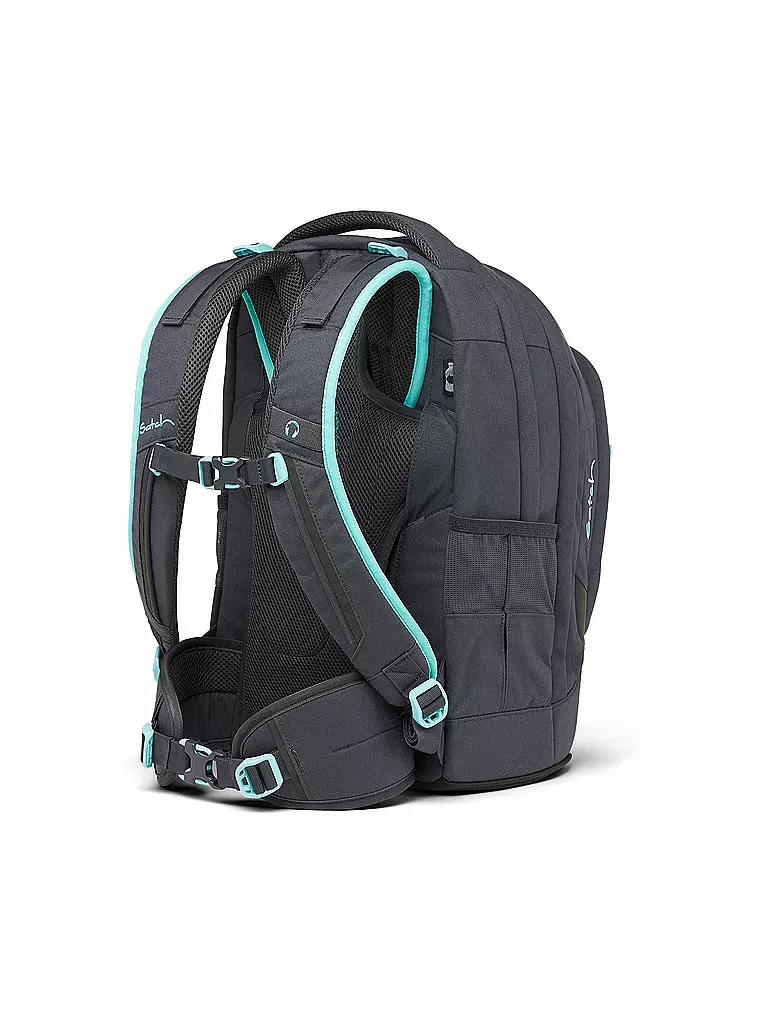 SATCH Schulrucksack Pack - Mint Phantom grau