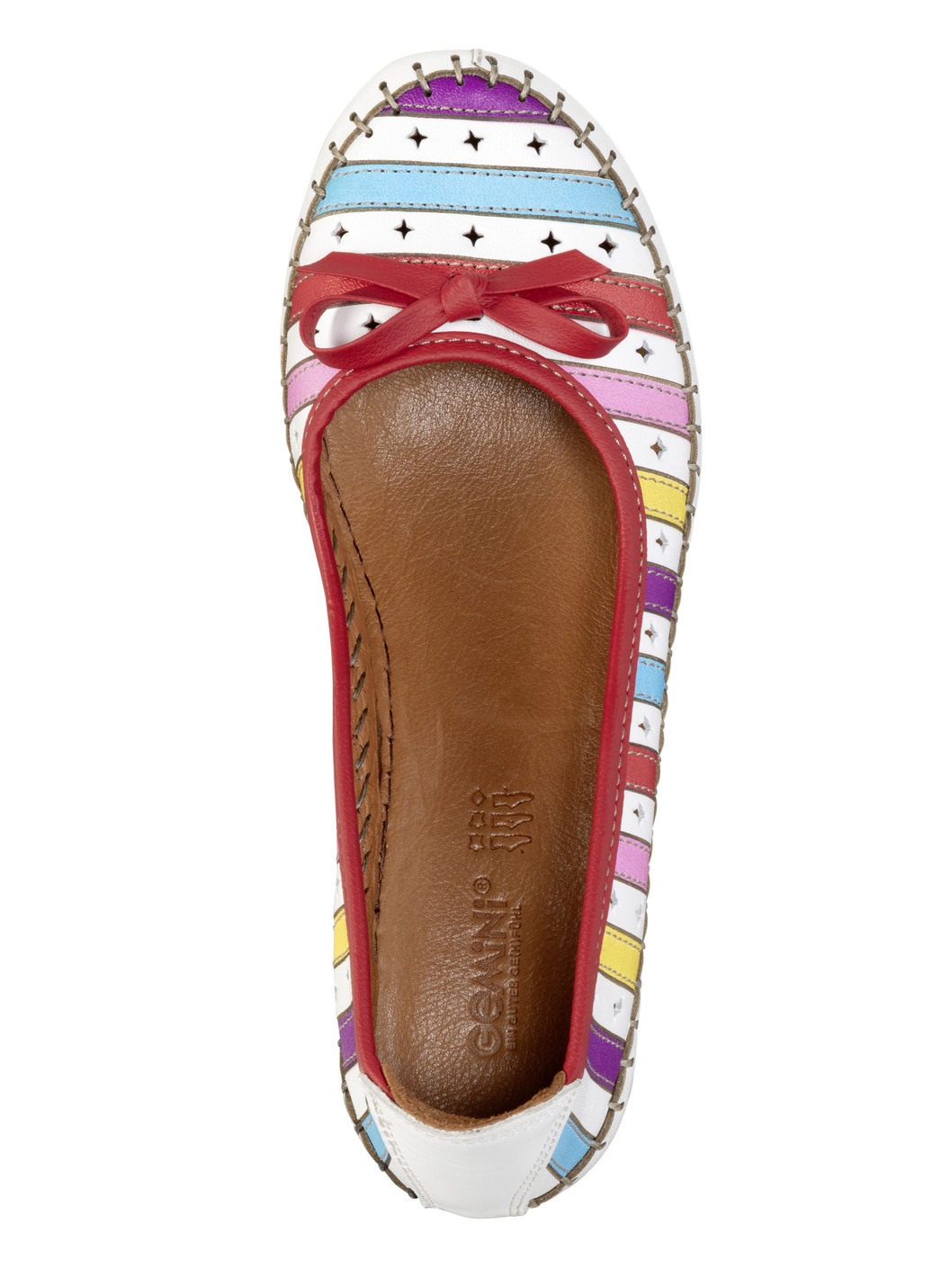 Gemini Pumps aus Rind-Nappaleder mit Schleife