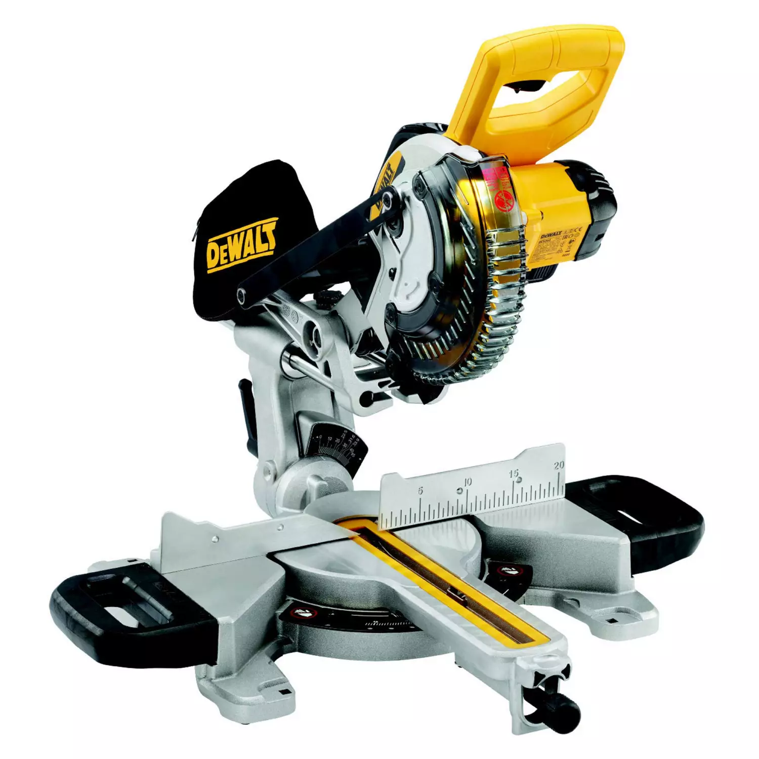 DeWALT DCS365N 18V Li-Ion Accu telescopische afkort- en verstekzaagmachine body - 184 x 16mm