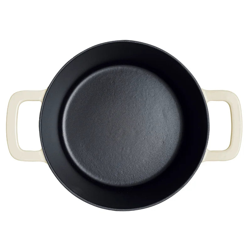 Fissler Moments braadpan Gietijzer - Ivory White 24cm