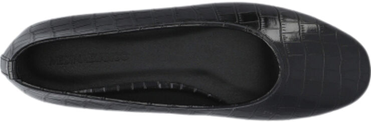 Bianco Fall Ballerina #C Black croco