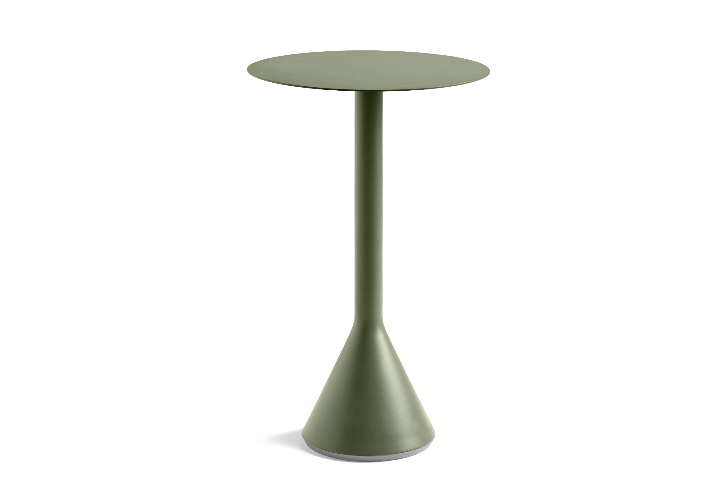 HAY  Palissade Cone havebord, Olive - Ø60xH105 cm.