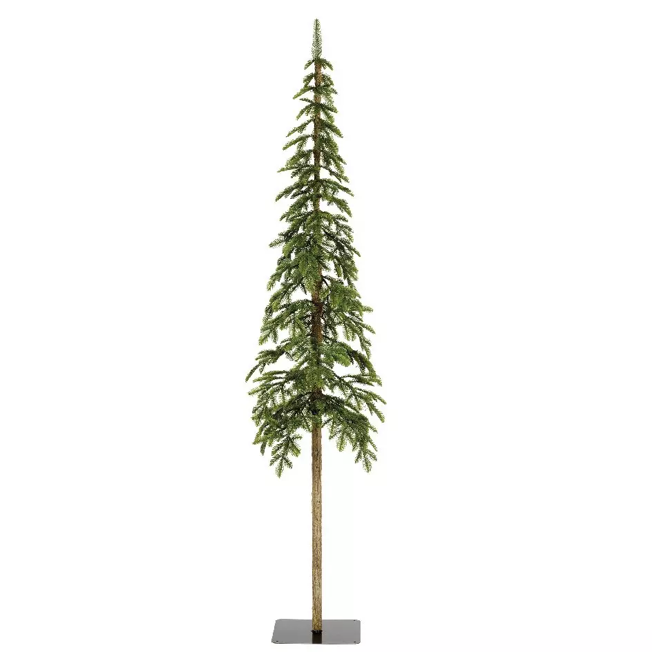 Sapin artificiel de Noël Sierra H120 cm Vert sapin