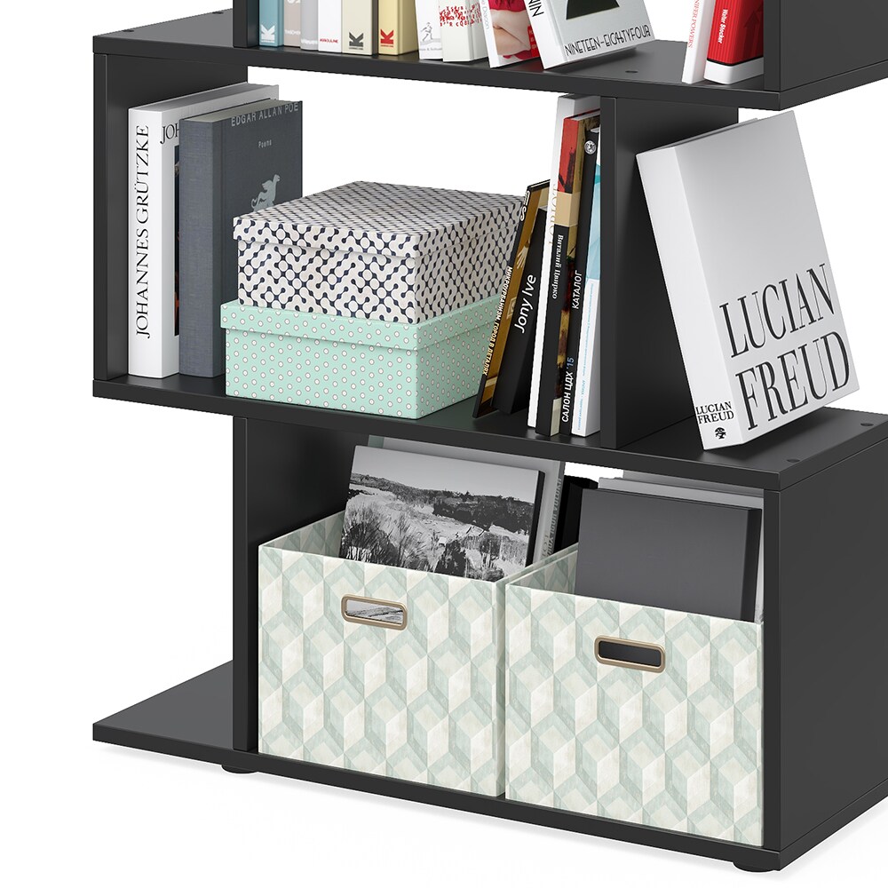 VICCO Raumteiler LEVIO Regal Bücherregal Standregal Hochregal Wandregal Schwarz