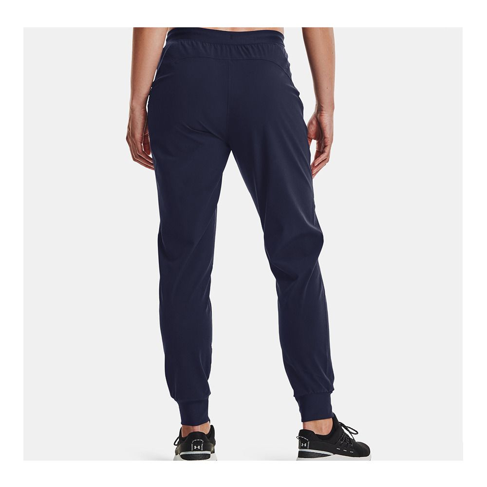 Under Armour SPORT WOVEN - Jogging Femme navy
