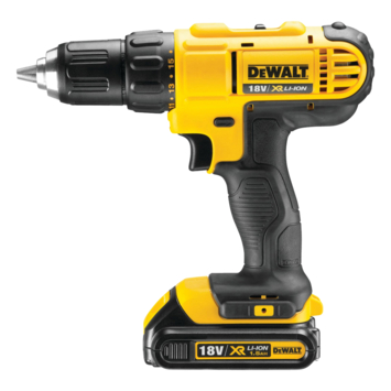 DeWalt 18V XR accuboormachine DCD771S2-QW incl. 2 accu's 1.5Ah + lader