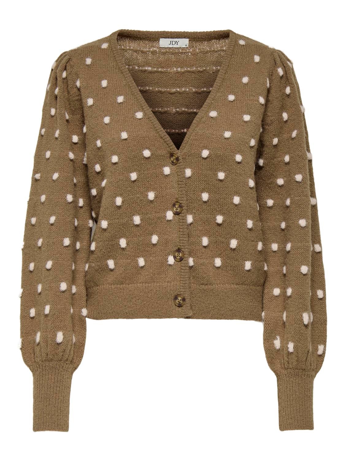 JDYSIGRID Strickjacke Malt Ball