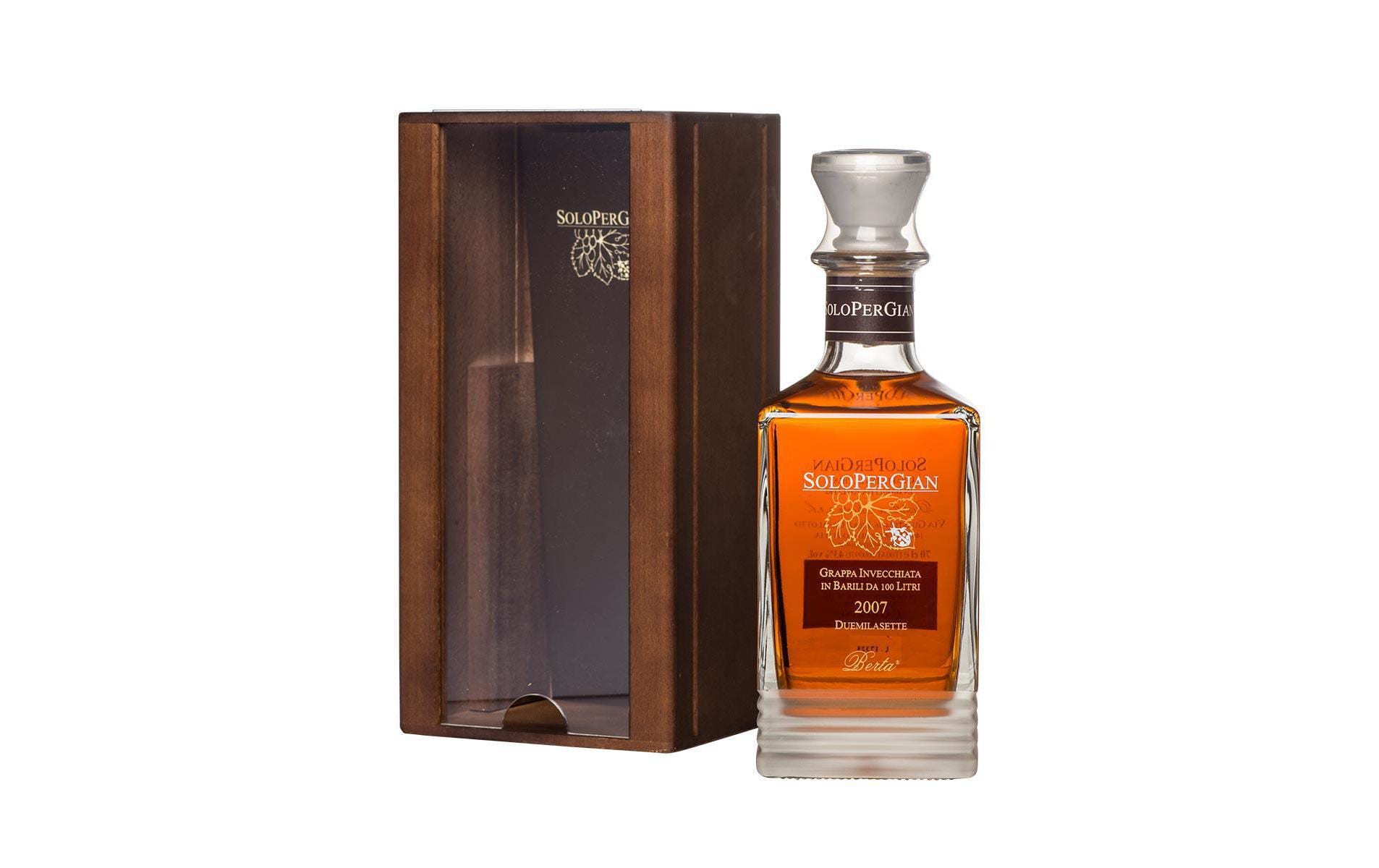 Berta SoloPerGian 2011 0.7 l<br>Traditioneller Weinbrand aus der Berta-Destillerie