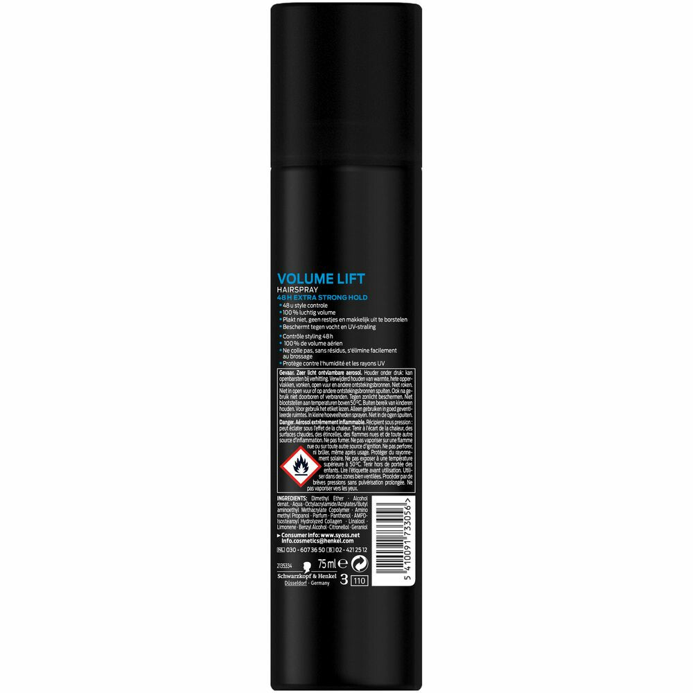 Syoss Volume Lift Haarspray Mini75 ml
