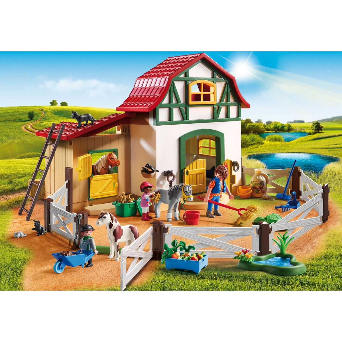Poney club Playmobil Country 6927