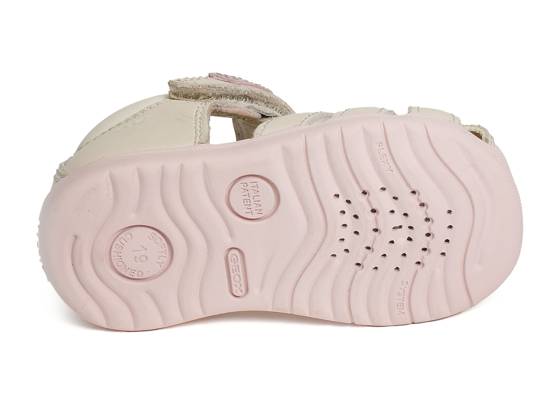 B sandal macchia gb ivoire