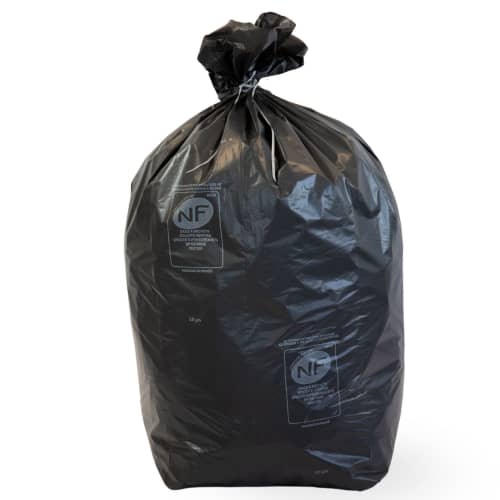 Sac plastique 100L noir NF