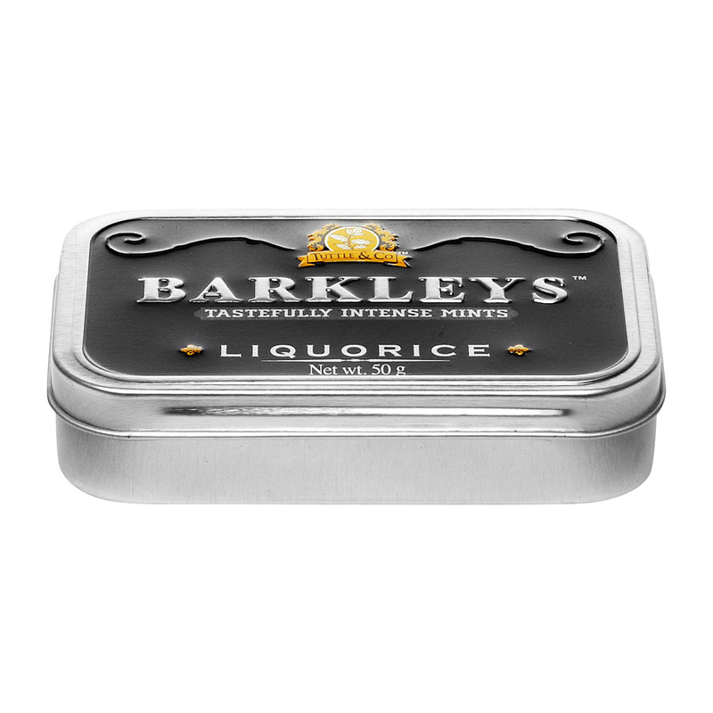 Barkleys liquorice - 50 gram