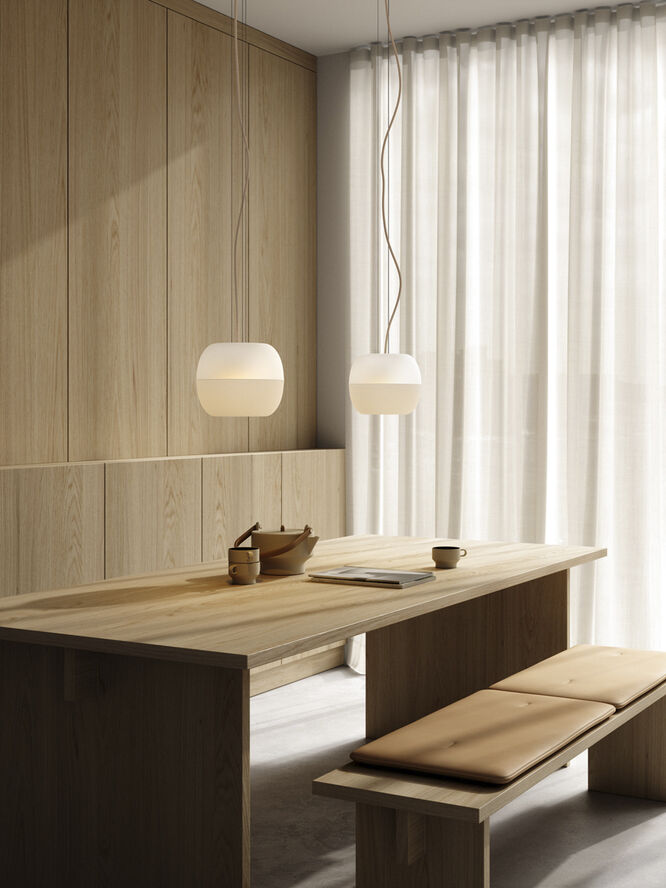 Nordic Tales Bright Malus - Crema Cable Beige & hvid