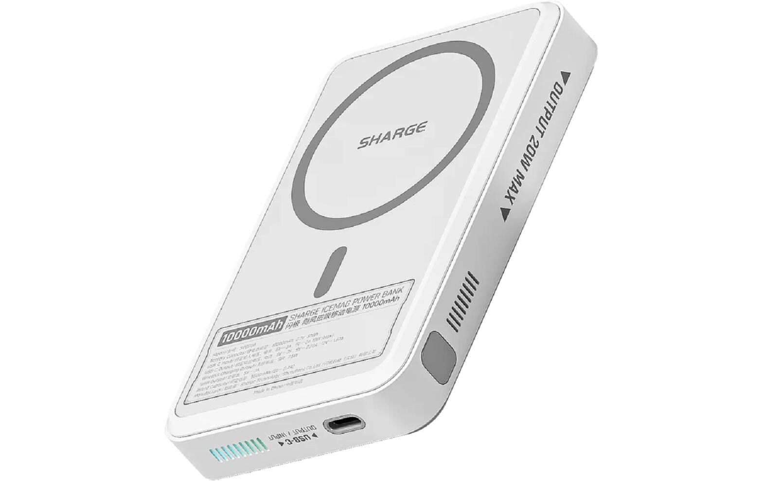 Powerbank ICEMAG 10000 mAhHandliche Powerbank im futuristischen Design
