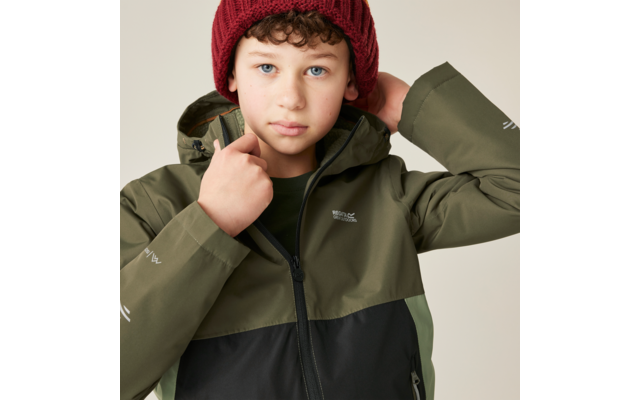 Regatta Hillain Kinder gefütterte Regenjacke