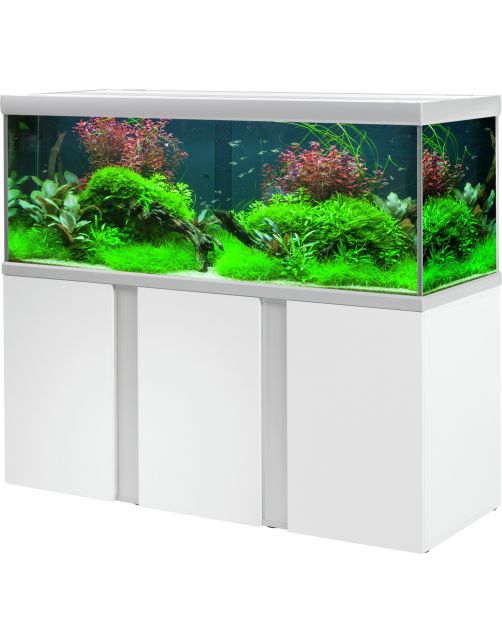 Akvastabil Fusion Aquarium 160 - Aquaria - 160x60x64 cm Zilver Wit Ca. 579 L