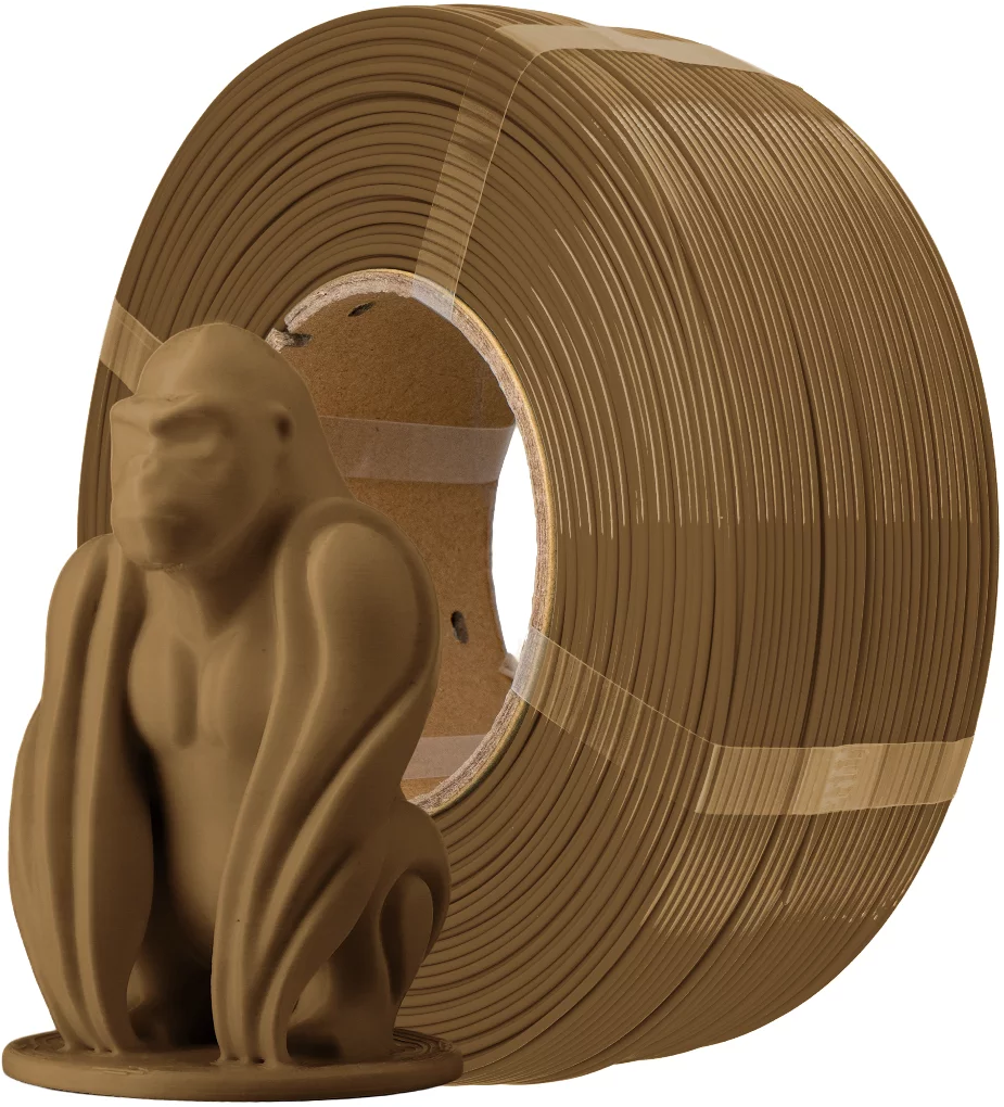 AzureFilm  PETG Hyper Speed Refill Skin Macchiato, 1,75 mm / 1000 g    Universal Filament ohne Spule