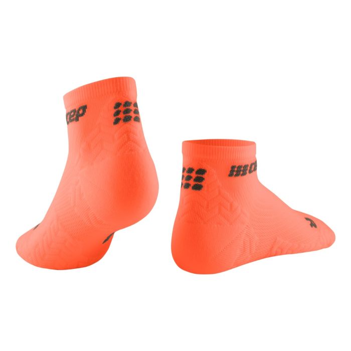CEP Dame Strømper Ultralight Compression Low Cut Socks Orange