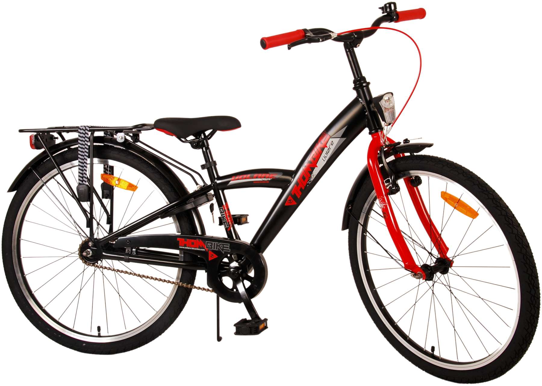 TPFSports Thombike Kinderfahrrad - Jungen - Rücktritt + Handbremse - 24 Zoll - Blau
