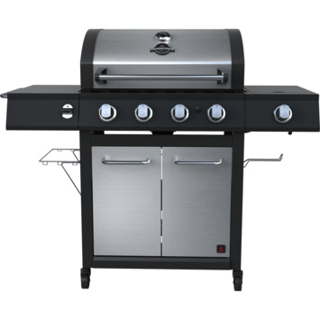 Jamestown Colten gas bbq zwart 4 branders