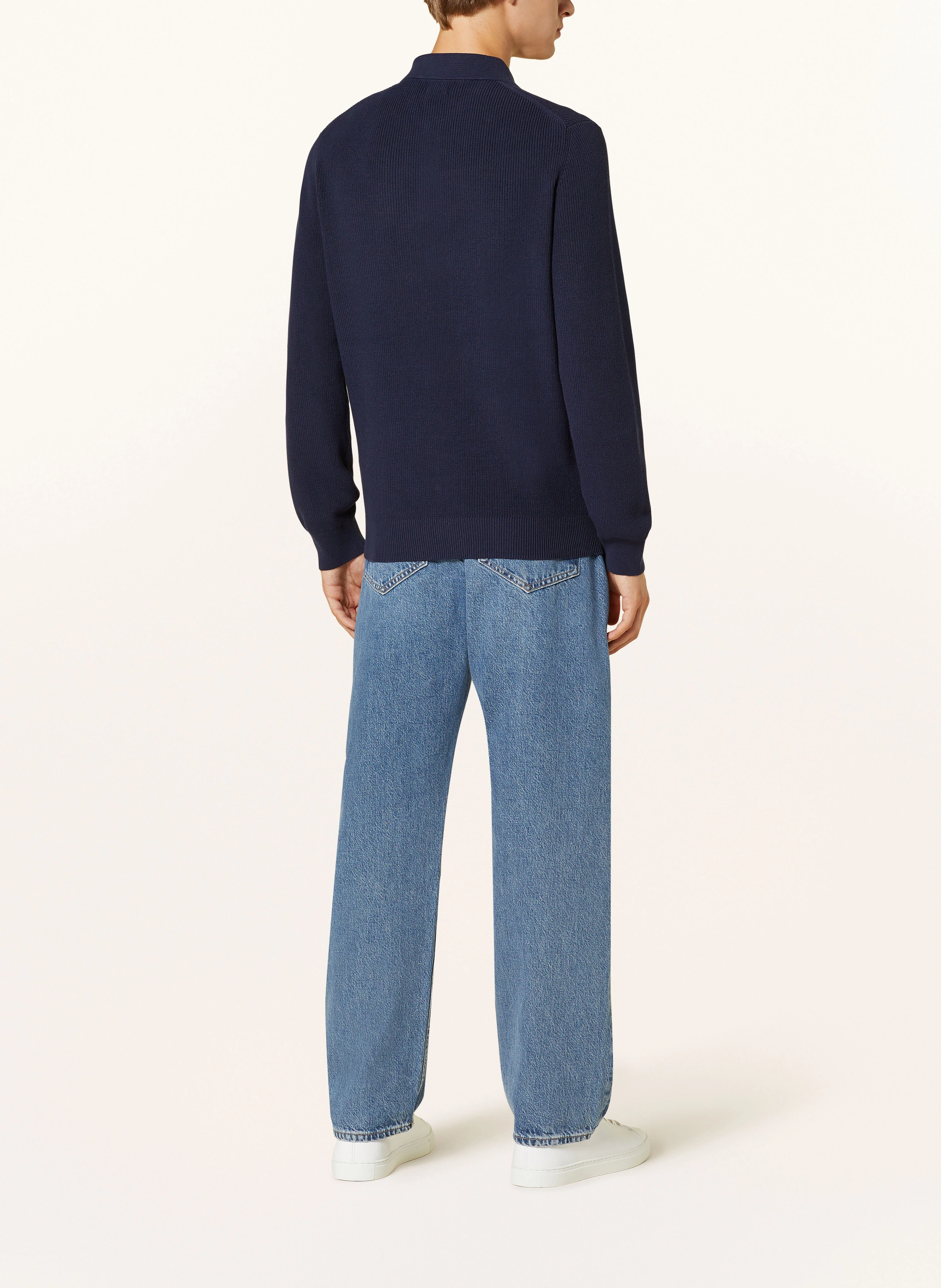 PAUL Strick-Poloshirt