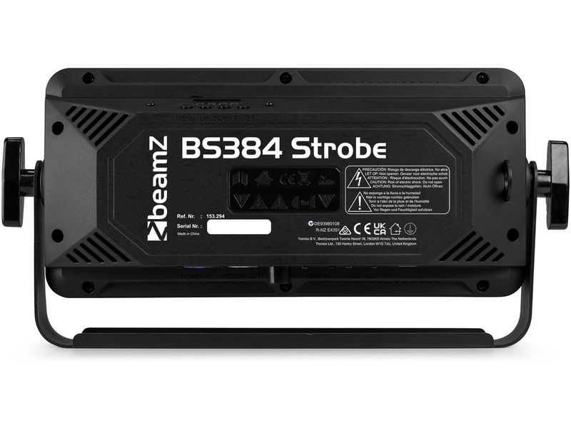BeamZ Stroboskop BS384 Leistungsstarkes LED Stroboskop mit DMX