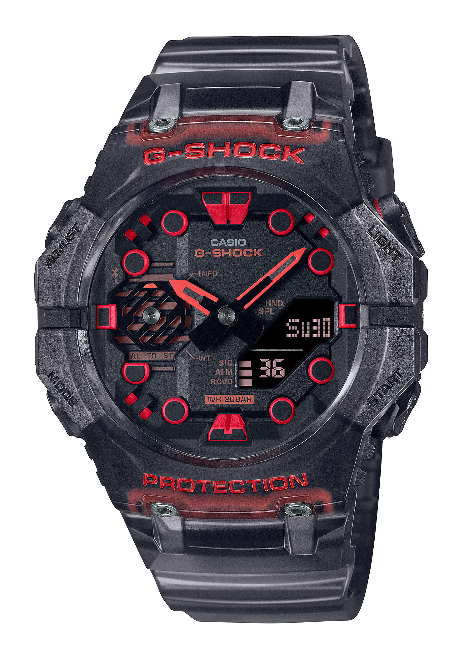 Casio G-Shock Bluetooth Outdooruhr Grau GA-B001G-1AER