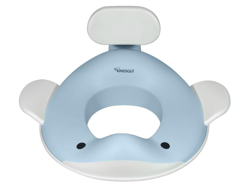 Kindsgut Toilettensitz Wal Hellblau Toilettensitz für Kinder
