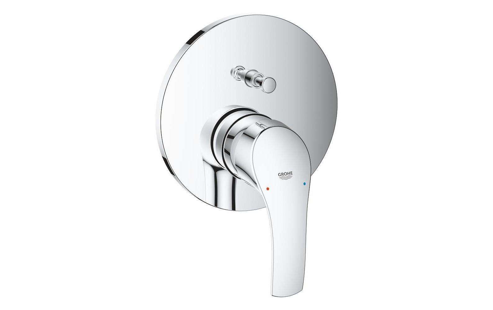 Badewannenarmatur Eurosmart 46 mm, Chrom<br>Wannenbatterie