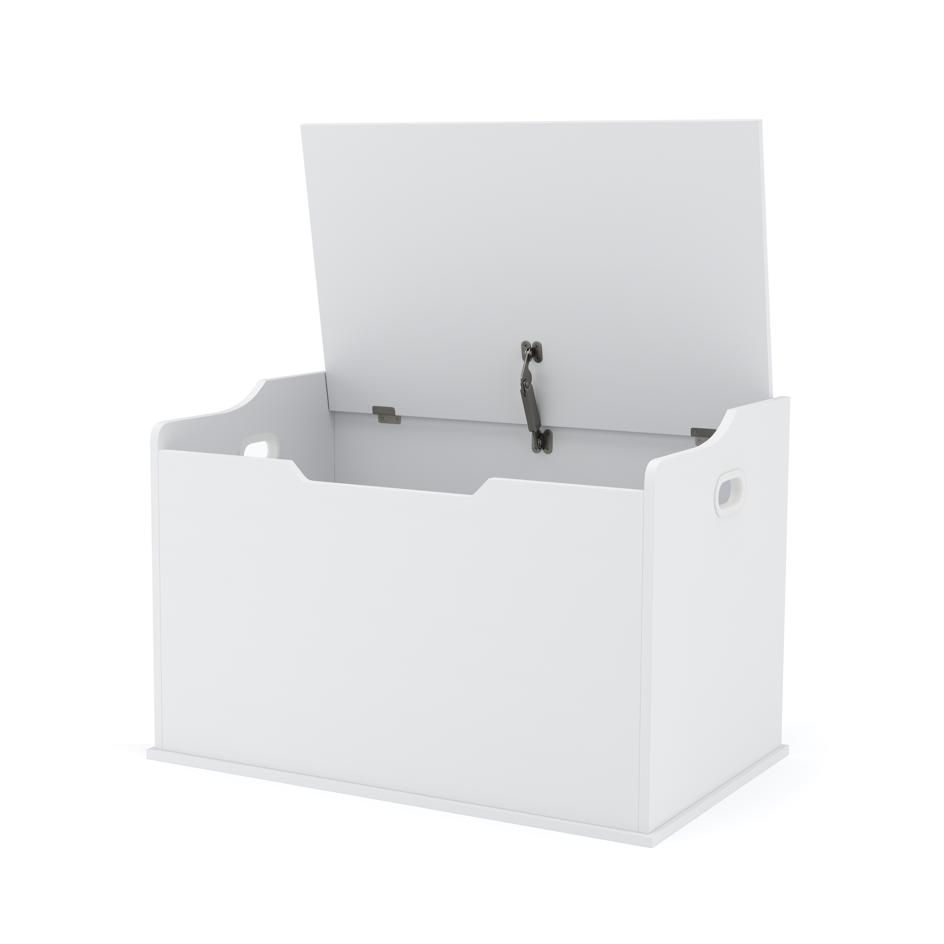 Sitzbank Spielzeugkiste 76 x 48 x 54 cm weiss