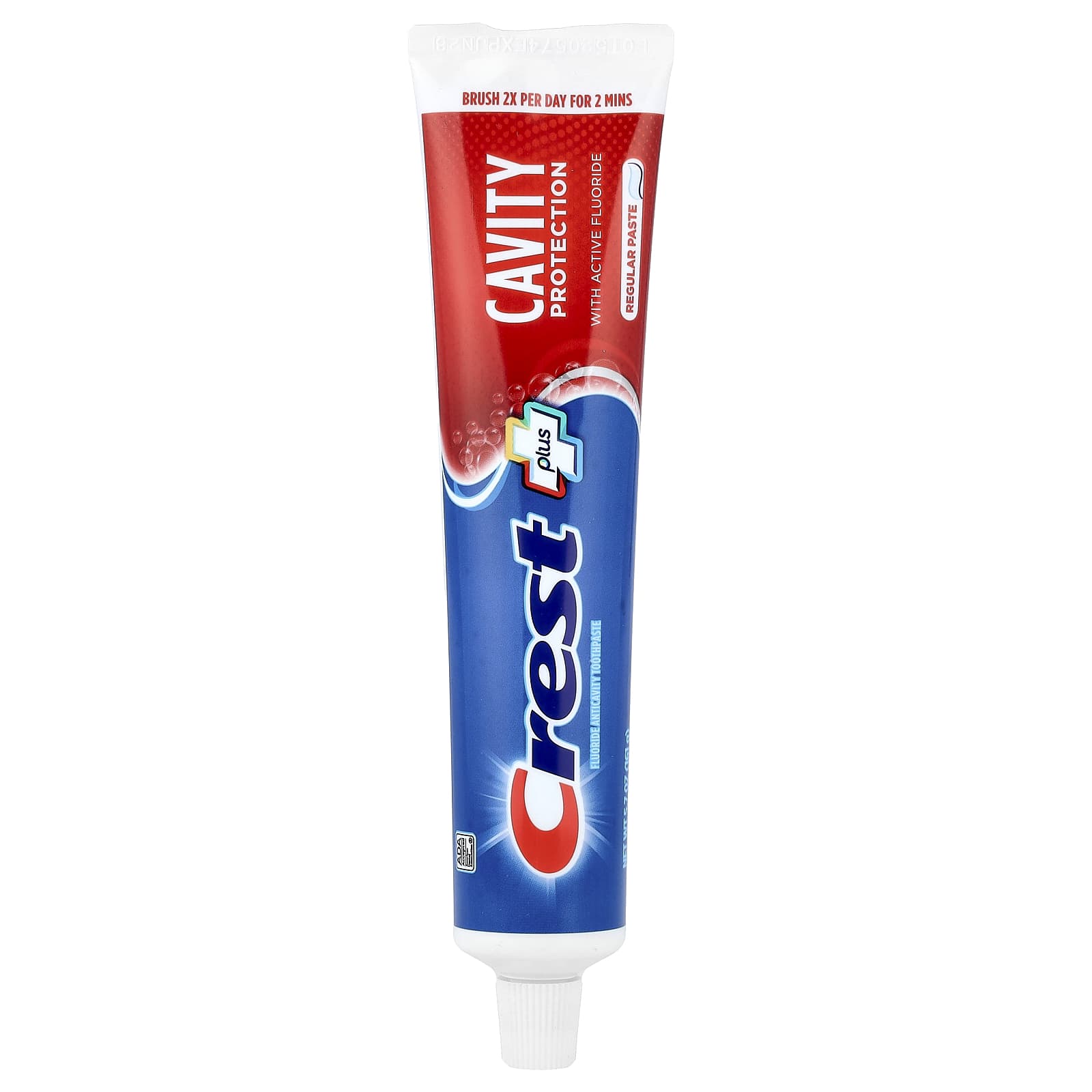 Crest, Bescherming tegen gaatjes, fluoride tandpasta tegen gaatjes, normaal, 161 g