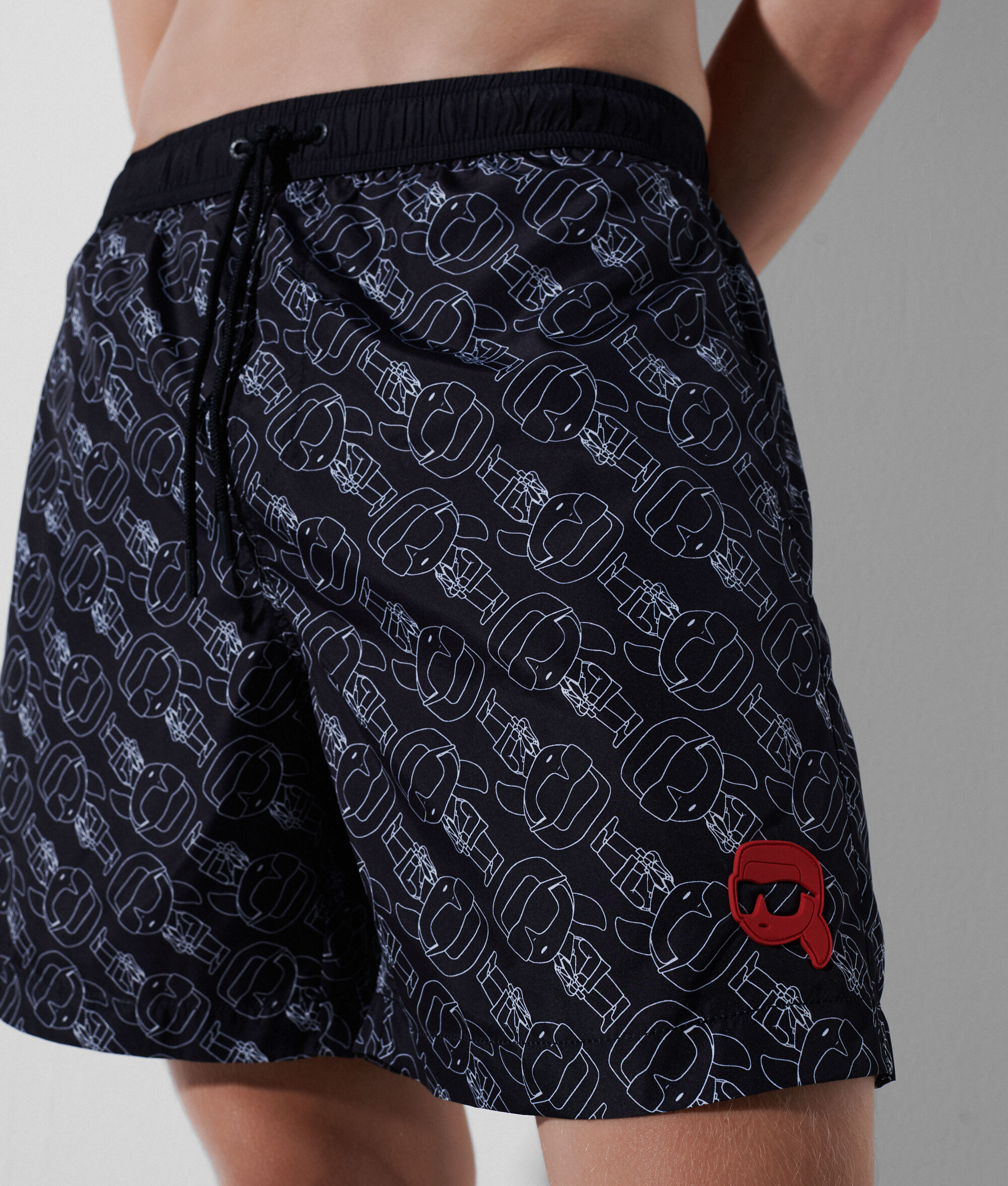 SHORT DE SURF IMPRIMÉ KARL IKONIK FAÇON ALL-OVER