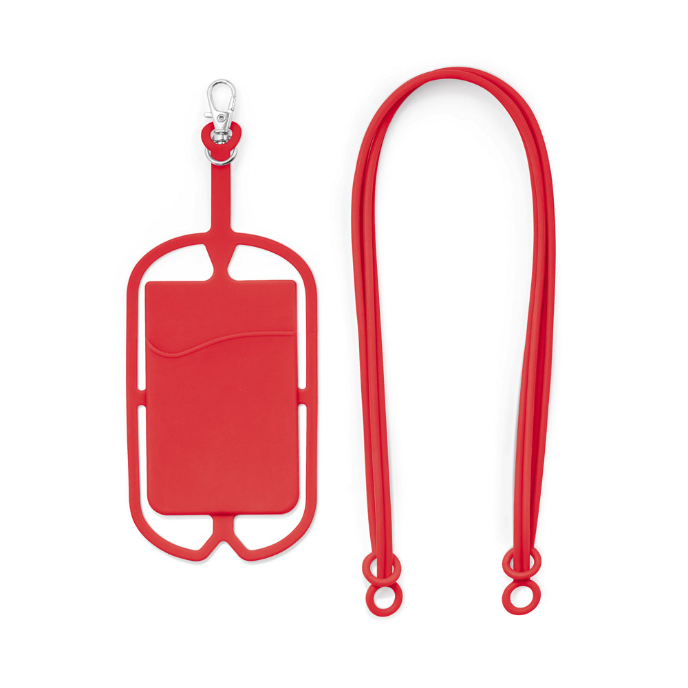 hi!dea 94446 - Porte-cartes avec support pour smartphone
