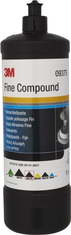 3M - Polijstpasta Fijn - Autoreiniger - Orange - Pasta - 1000 ml